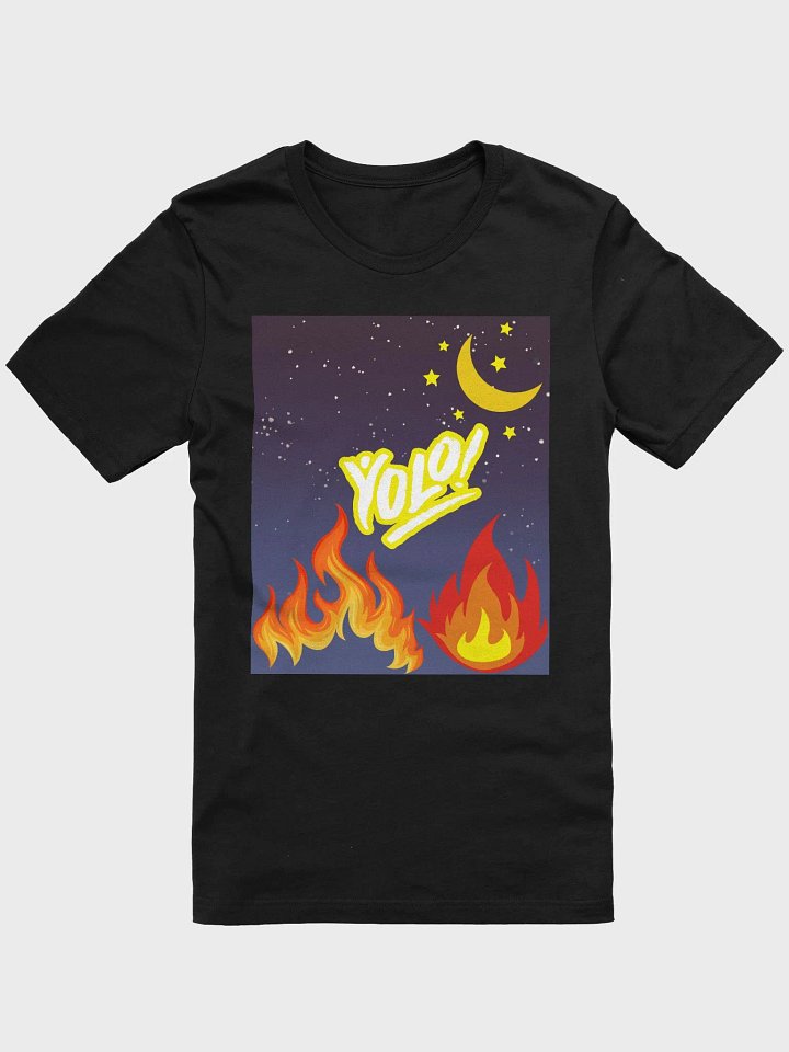 Yolo tshirt burning passion product image (1)