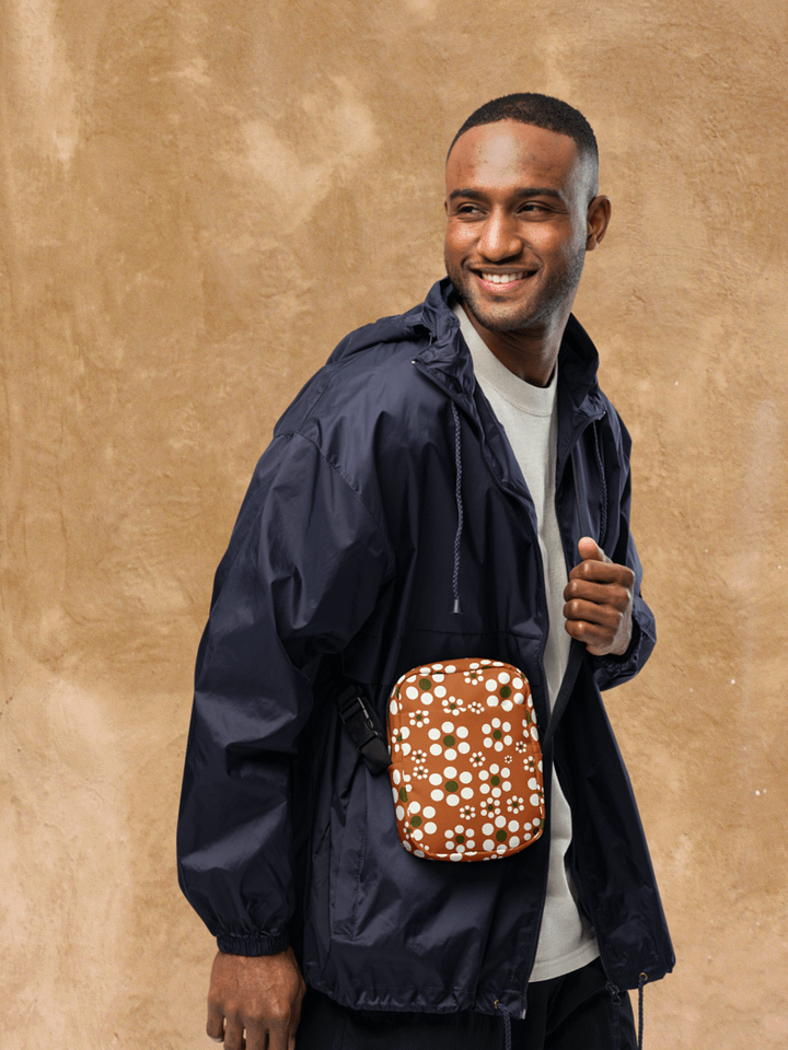 Mexican Terracotta Floral Crossbody Bag product image (2)