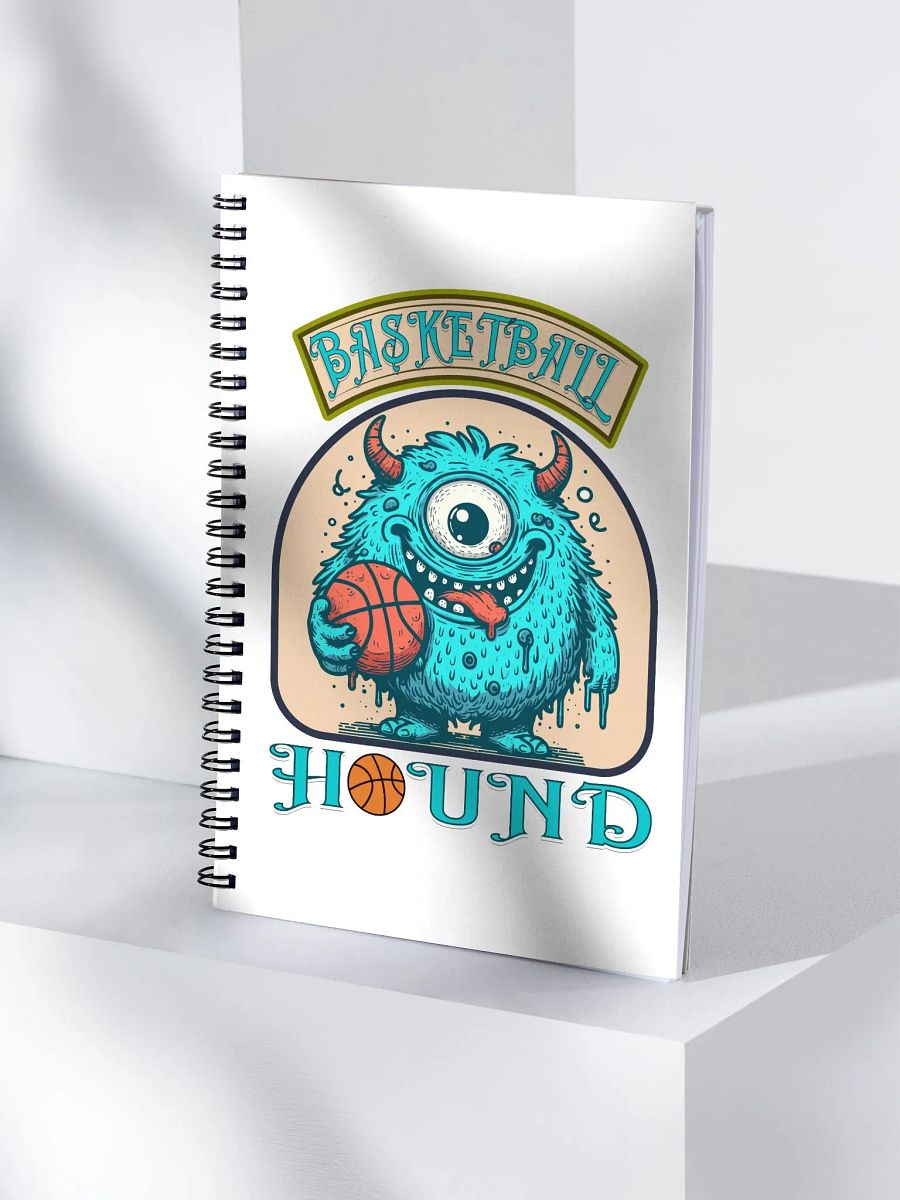 Basketball Hound Whimsical Notebook product image (3)