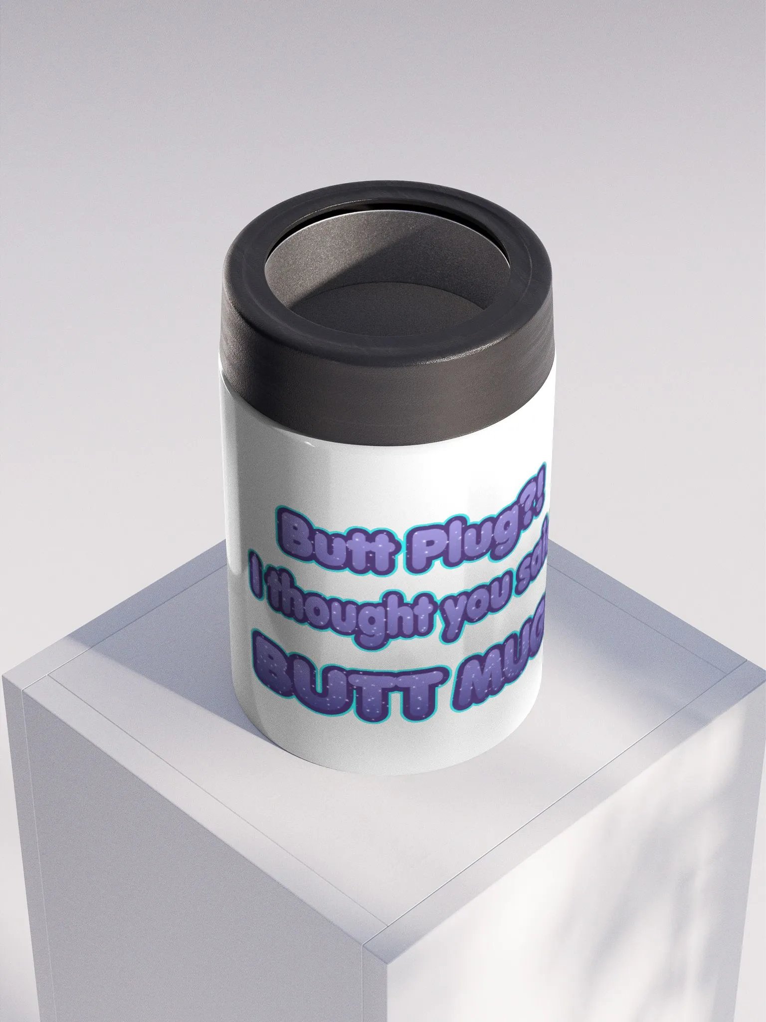 Stainless Steel Koozie Butt Mug product image (3)