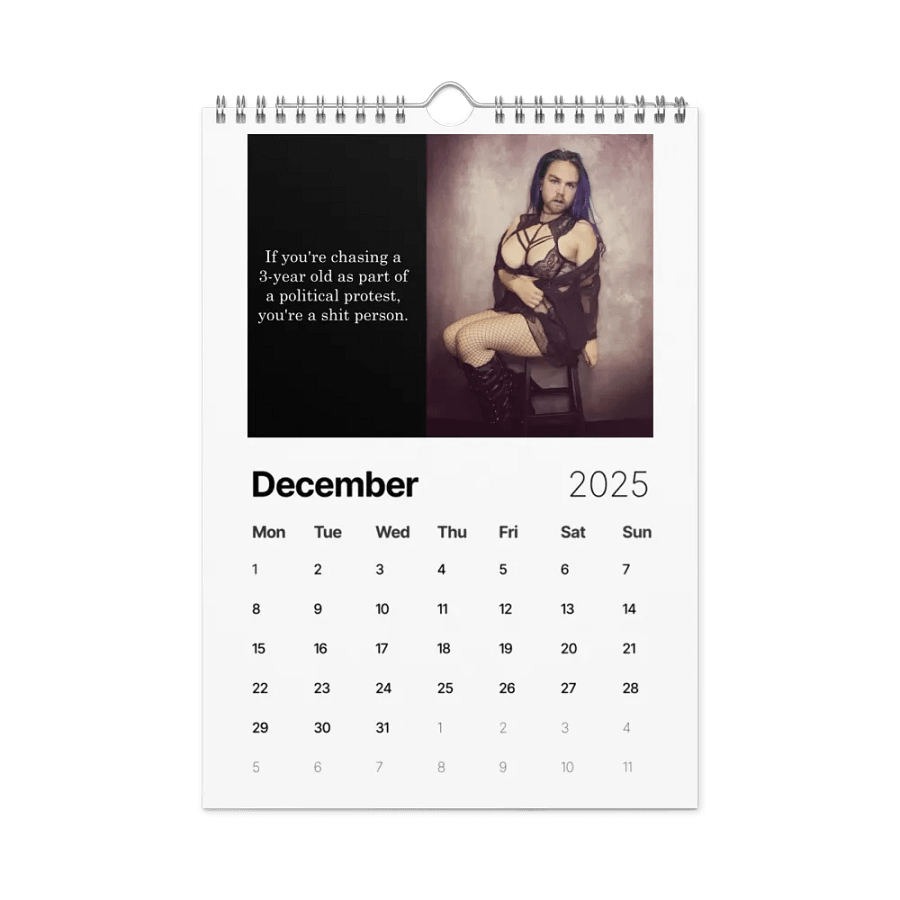 The VanceTrap Pin-Up Calendar product image (4)