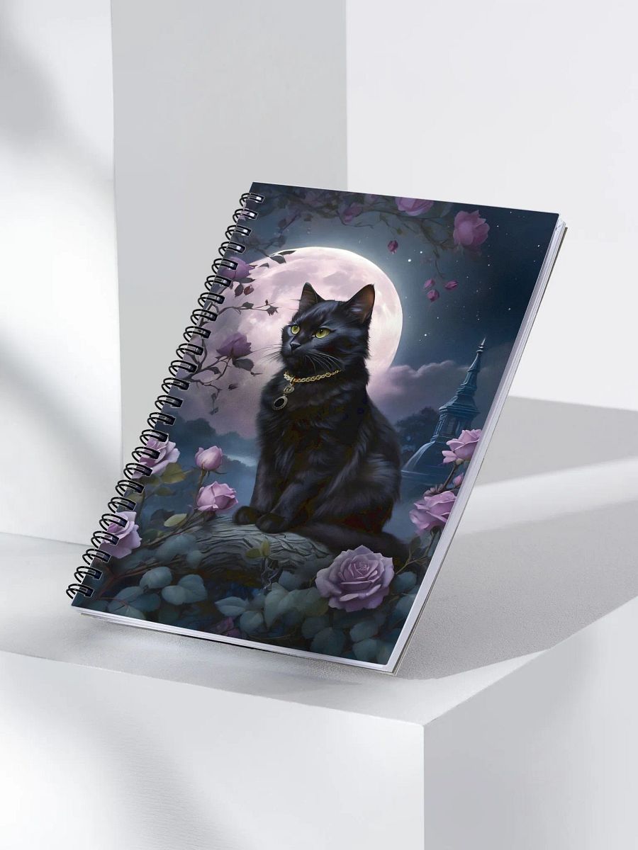 Glamour Under the Moon Spiral Notebook product image (3)