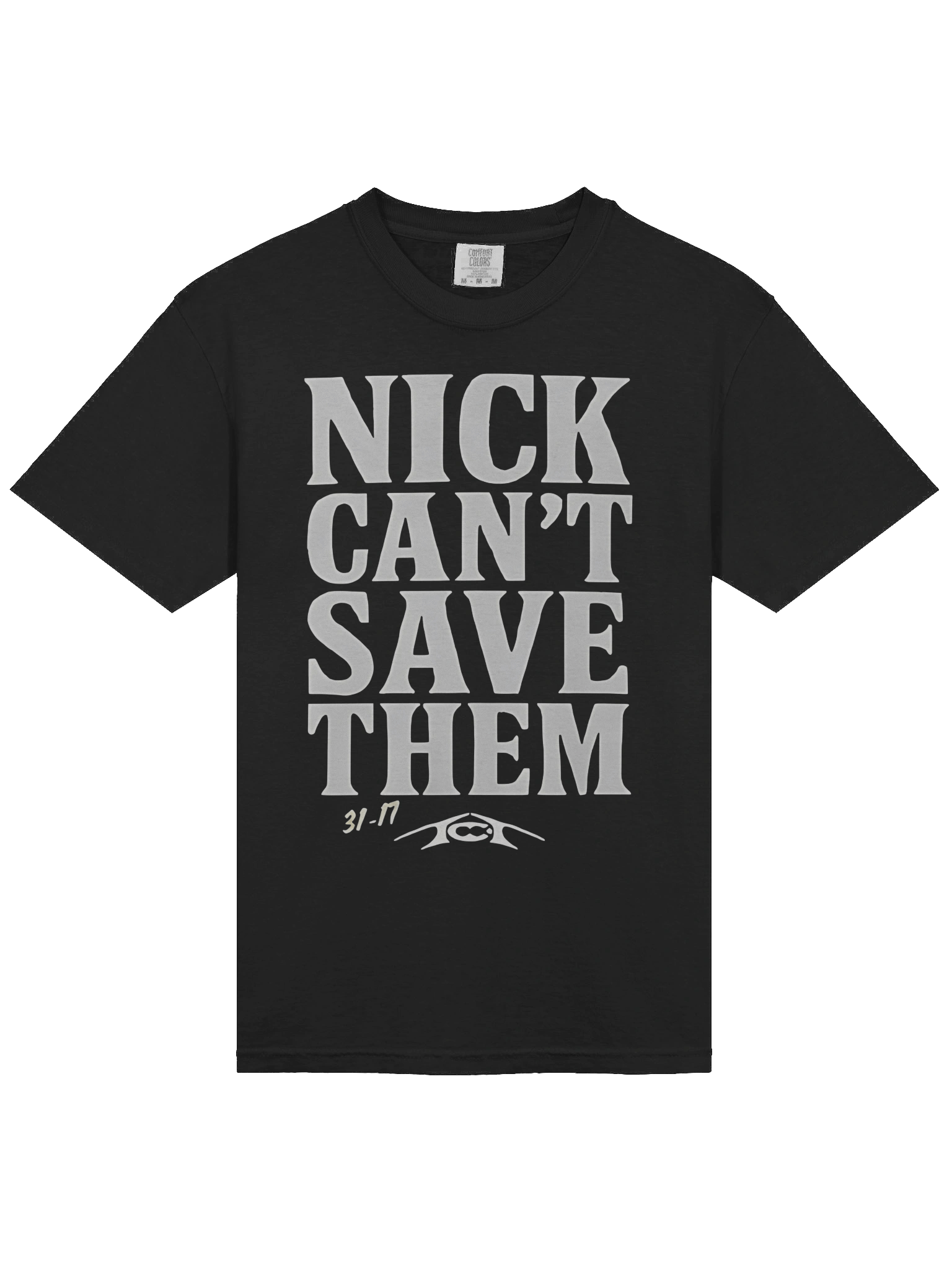 Nick Can’t Save Them Shirt product image (2)