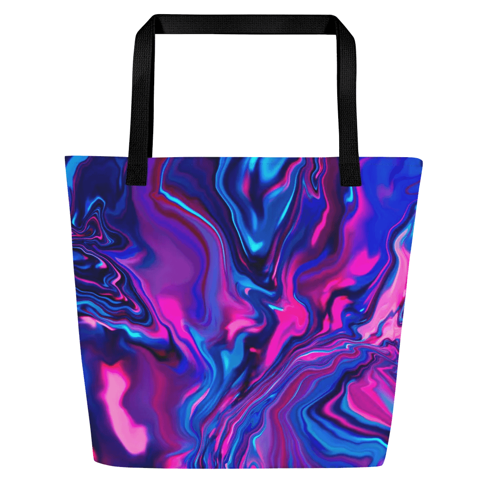 Multicolour Swirls All-Over Tote Bag product image (3)