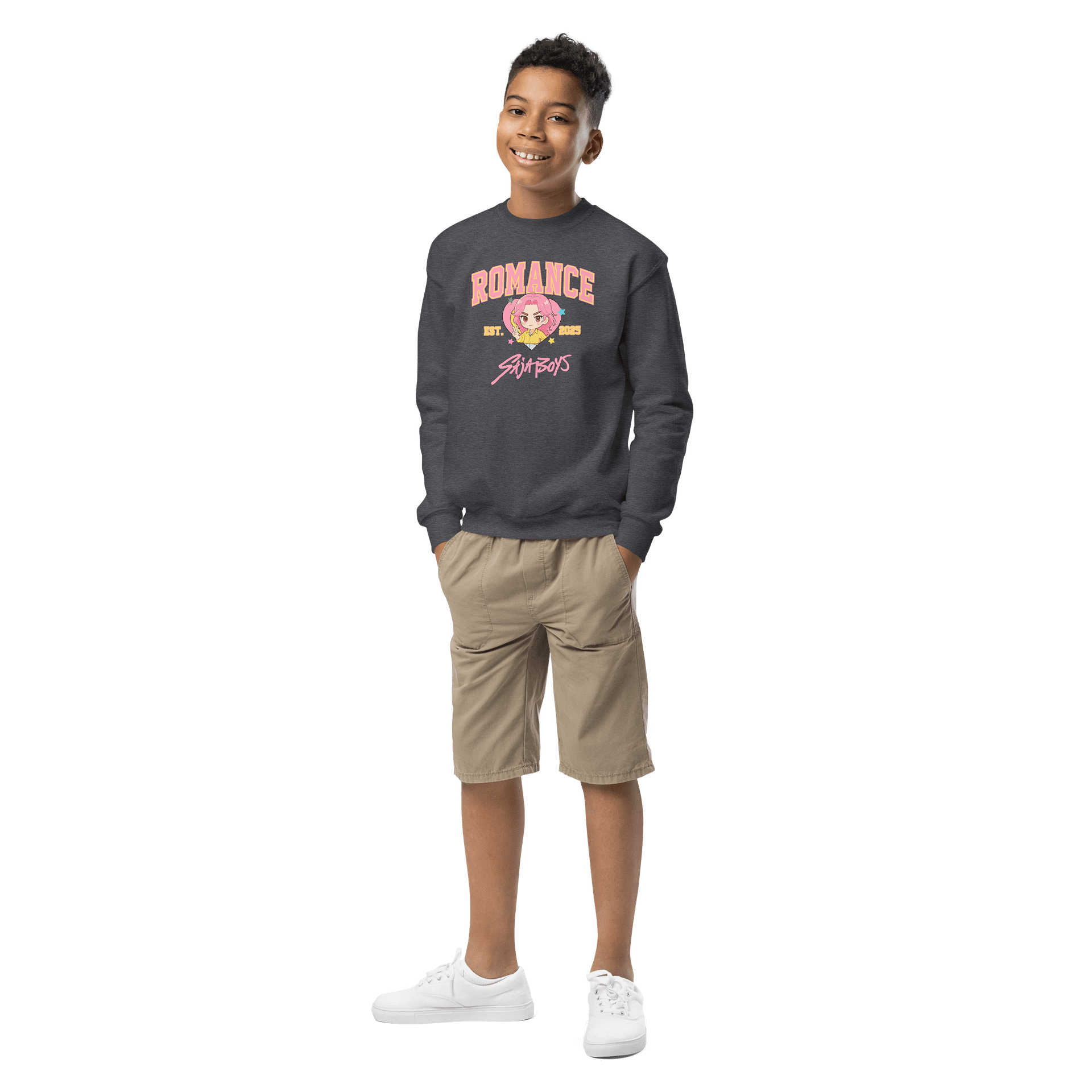 Youth Crew Neck Sweatshirt Romance Saja Boys product image (1)