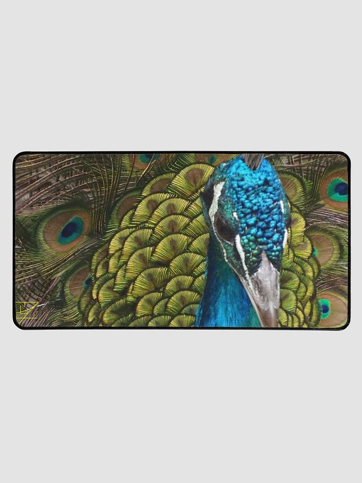 Peacock Up Close Mat product image (1)