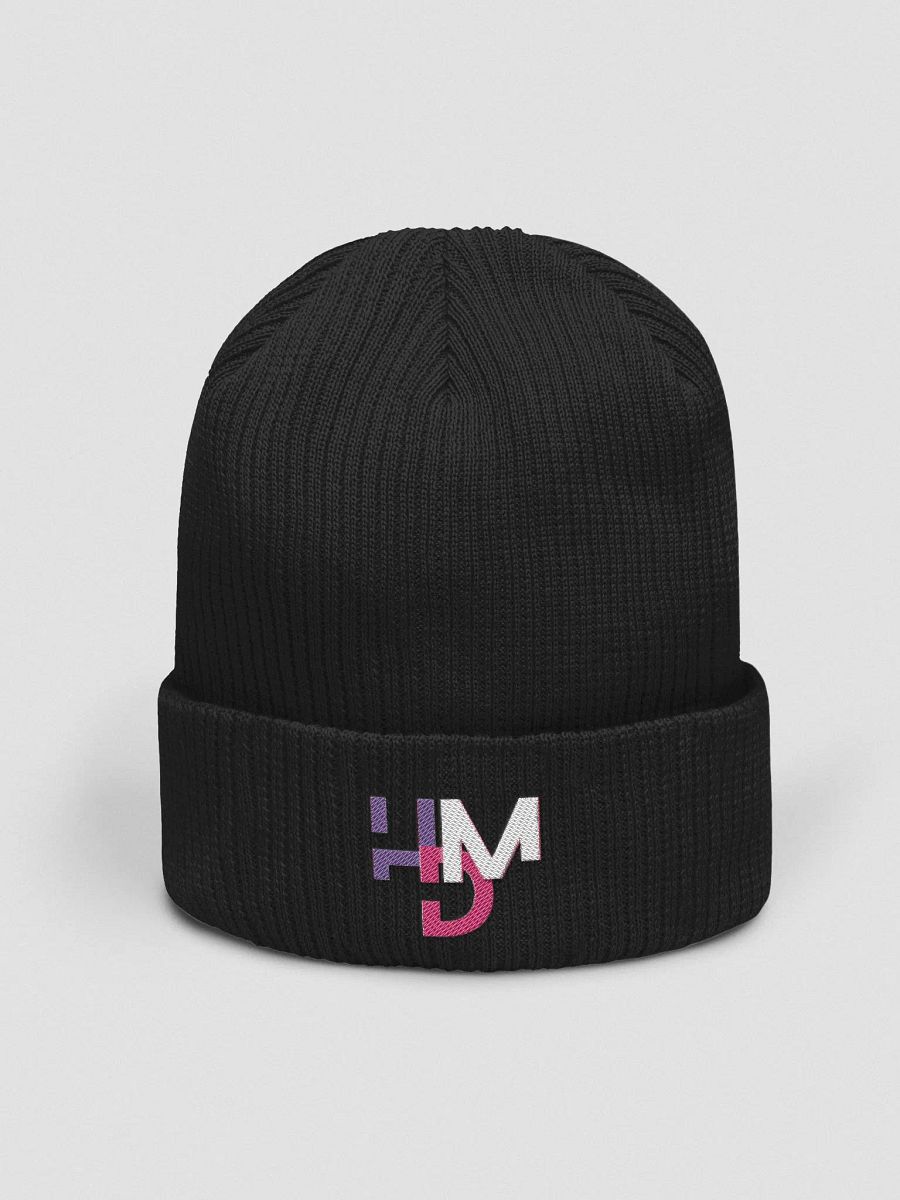 HDM LetterBlock Ribbed beanie product image (1)