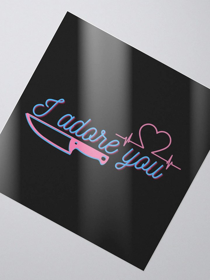 I adore you Sticker product image (2)