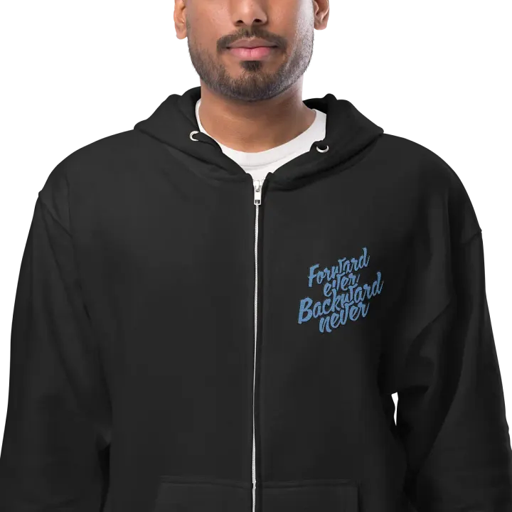 Official F.E.B.N.1 Embroidered Zip Up Hoodie product image (1)
