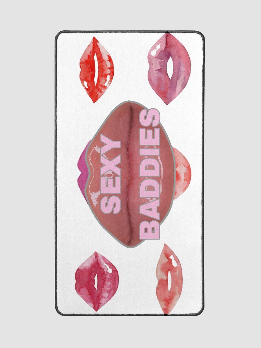 Glossy SexyBaddies Lips Desk Mat product image (2)