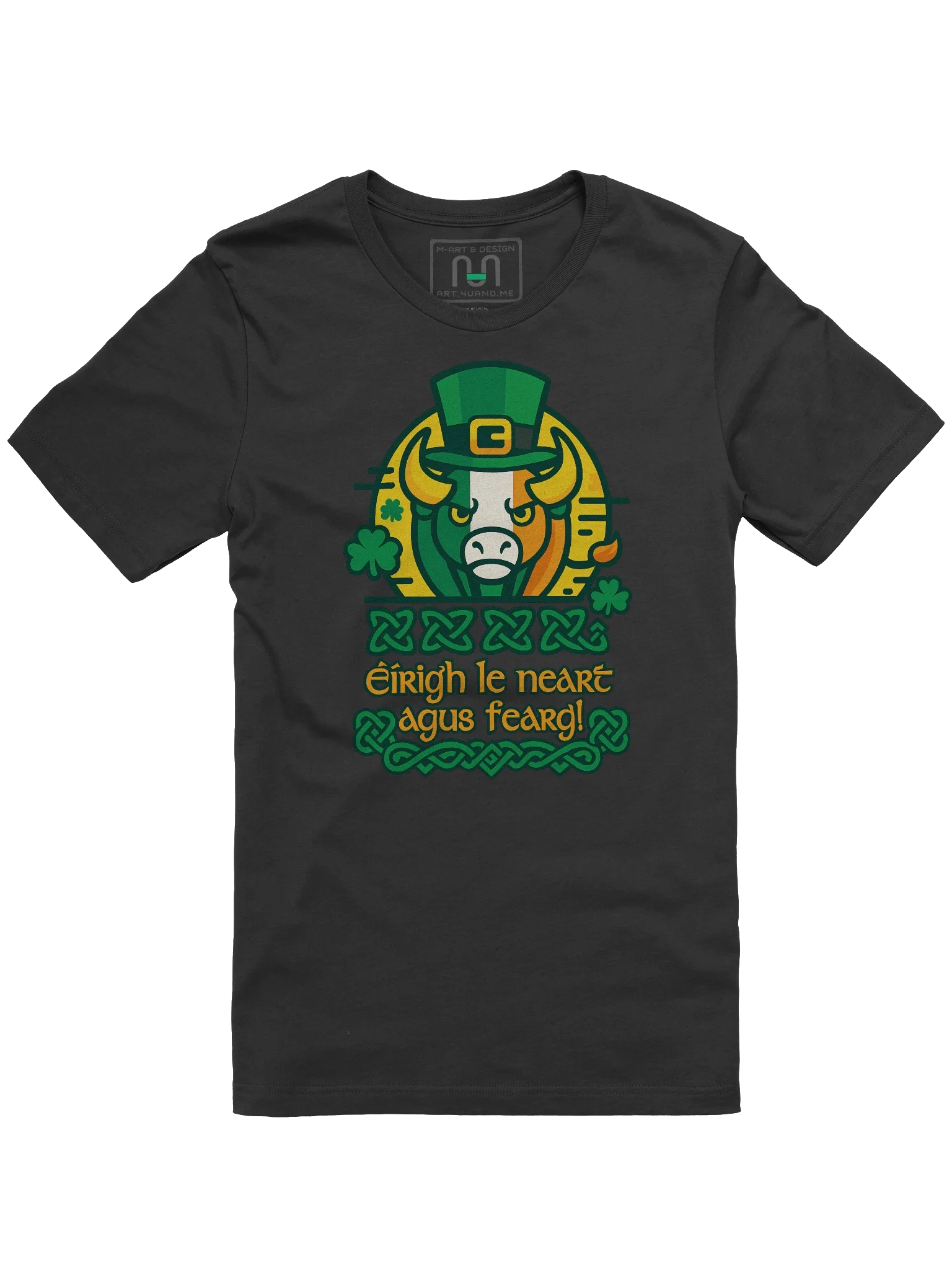 Éirigh Power Tee – Celtic Fury Meets Street Art Swagger" product image (1)