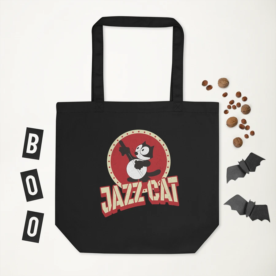 Jazz Cat Canvas Tote product image (3)