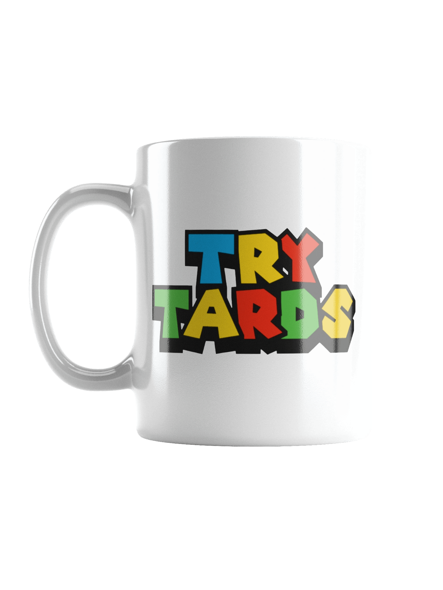Vibrant TRY TARDS / CHP White Glossy Mug product image (2)