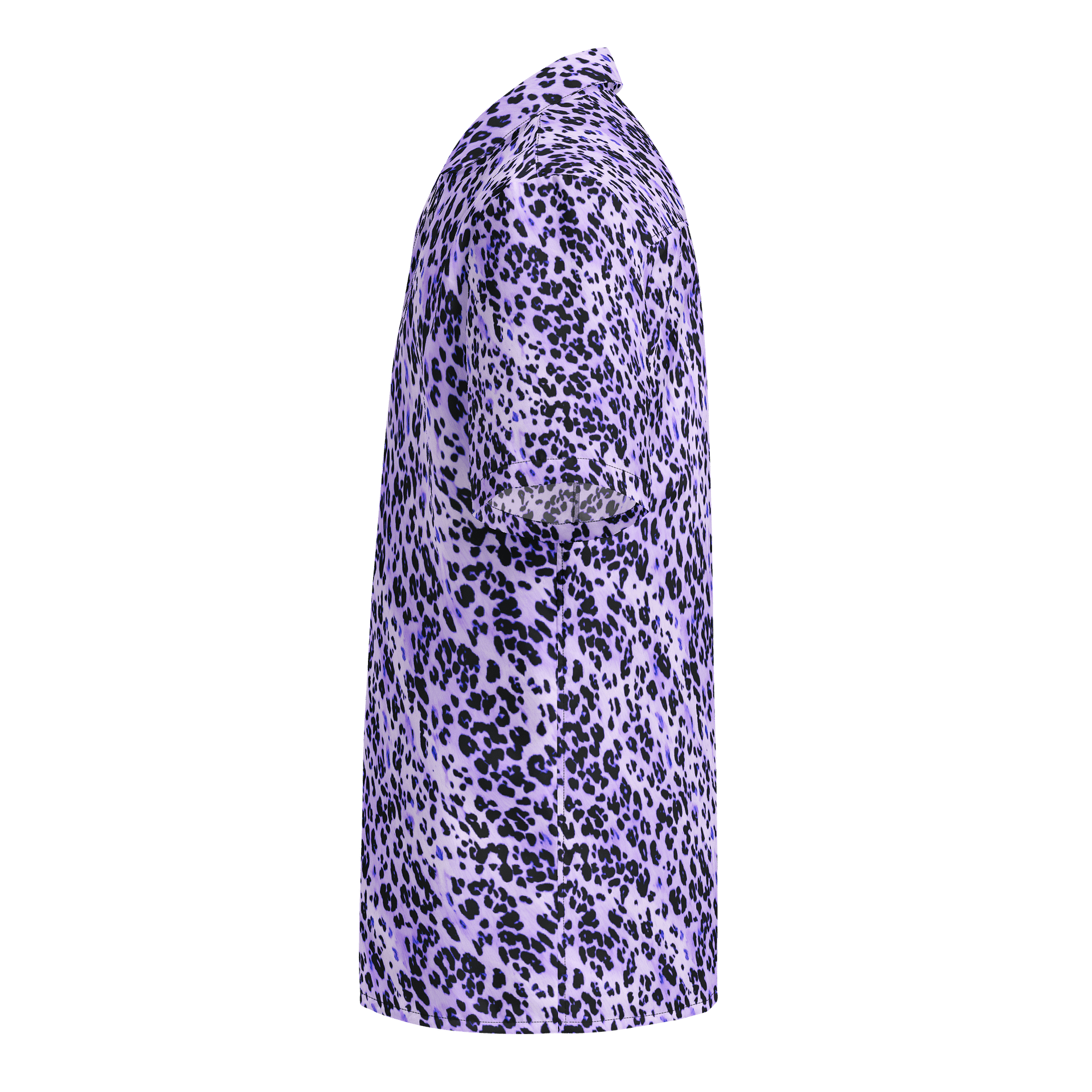 Purple Leopard Skin Hawaiian Shirt product image (3)