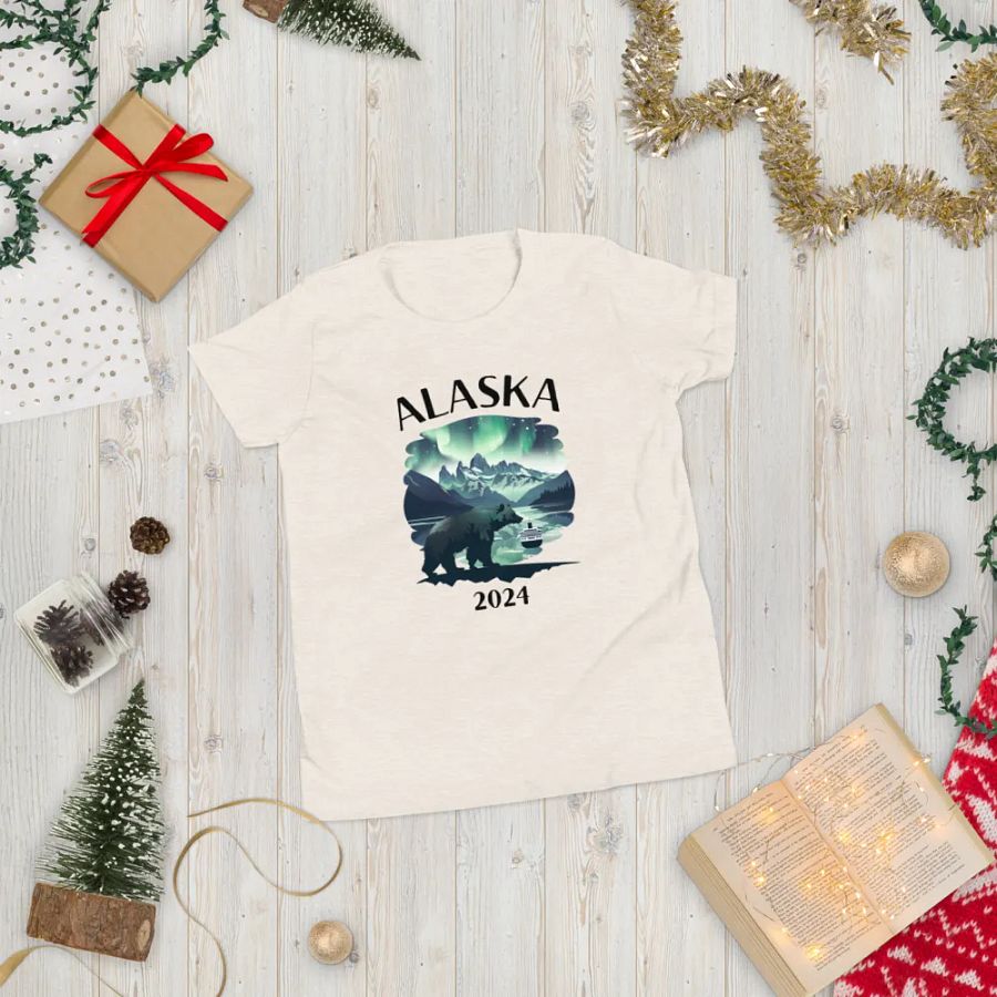 Alaska Wildlife 2024 Teens Light T-Shirt product image (5)