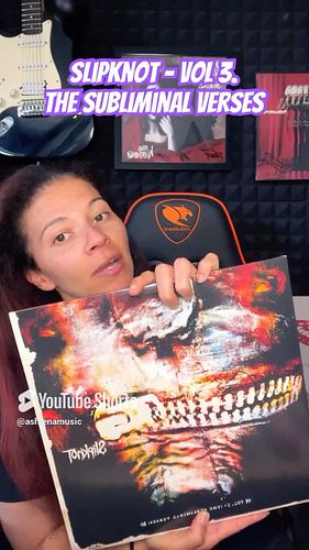 Slipknot Vol. 3 The Subliminal Verses Limited Edition Violet Vinyl #slipknot #vermilion #reaction