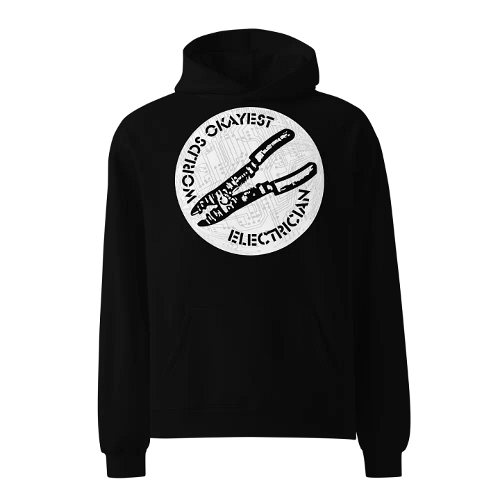 Worlds Okayest Electrician Premium Hoodie product image (3)