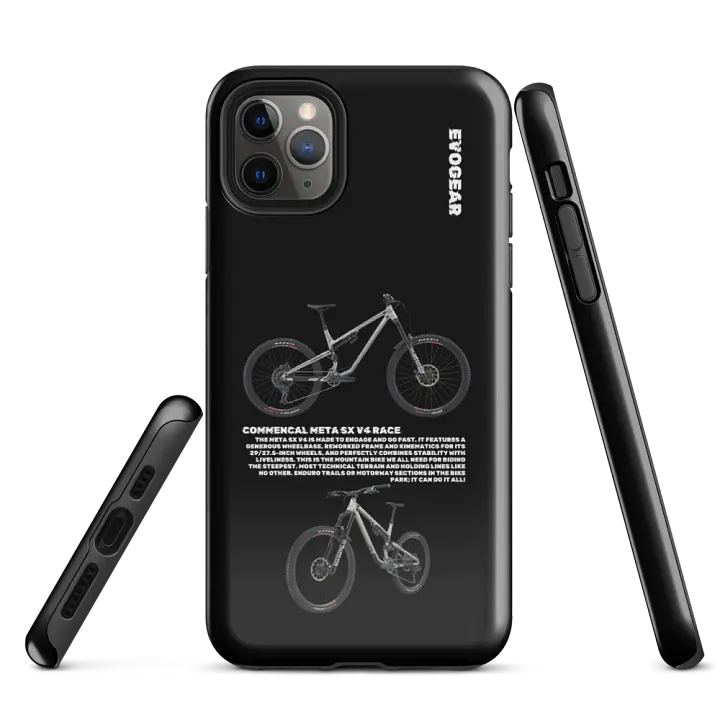 Black Commencal Meta SX V4 Race iPhone Case product image (5)