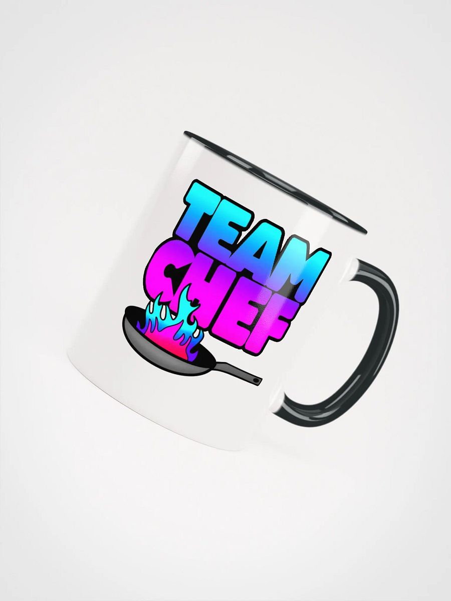 TEAM CHEF BLACK/WHITE MUG product image (4)