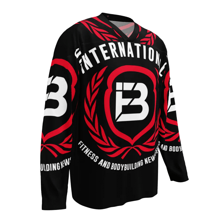 IFBNewsfeed.Org's All-Over Print Recycled Hockey Fan Jersey product image (1)