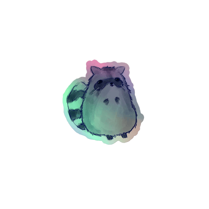 Raccoonoonie Holo product image (1)