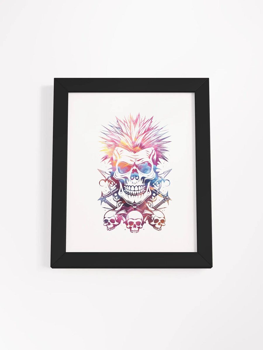 Skull with 3 skulls Skull, skulls, skull art design, skeleton, skull and bones, scary, skull tattoo, artistic skull, human skull, dark skull, bones, Halloween product image (2)