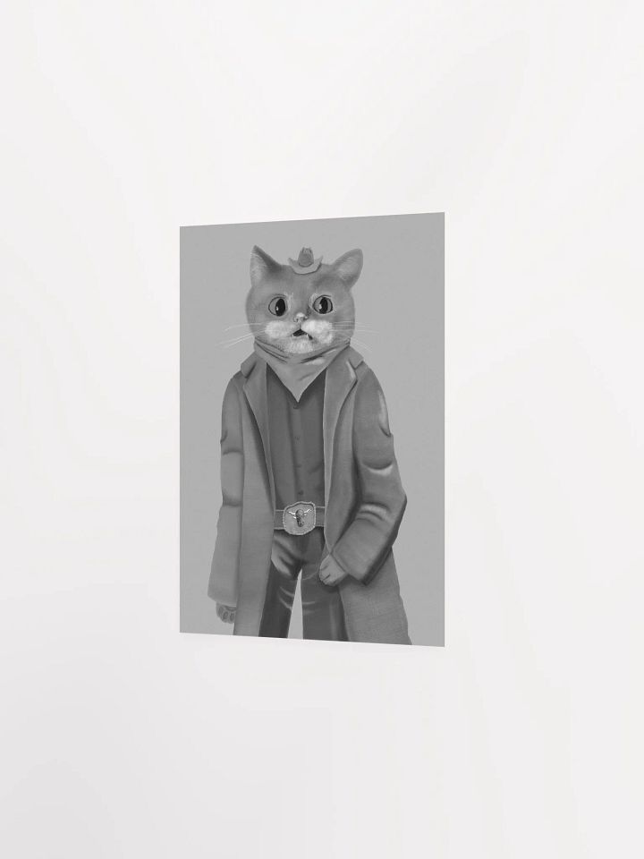Whiskers McTabby print product image (2)