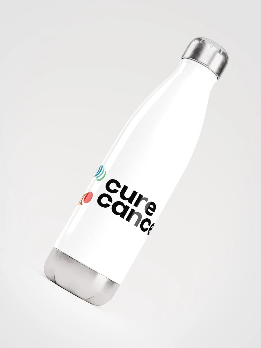 Cure Cancer | Logo Drink Bottle - White product image (4)