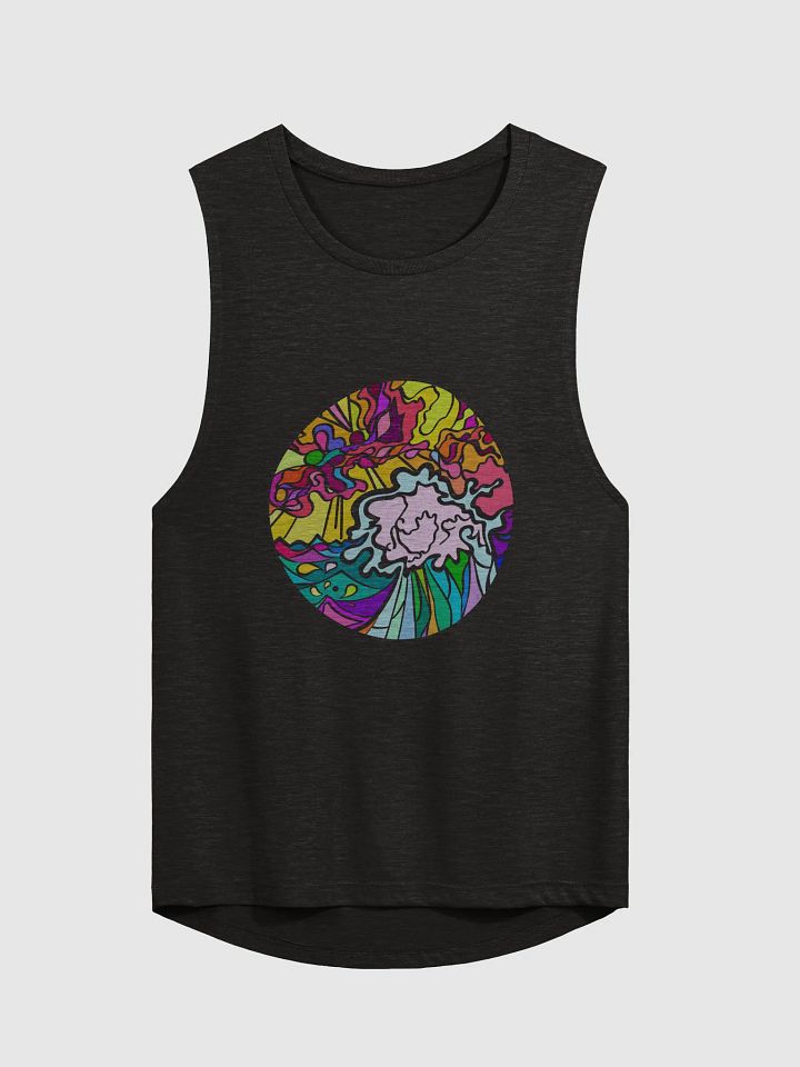 Swirling Spectrum Women's Flowy Tank - Wave at Sunset product image (2)
