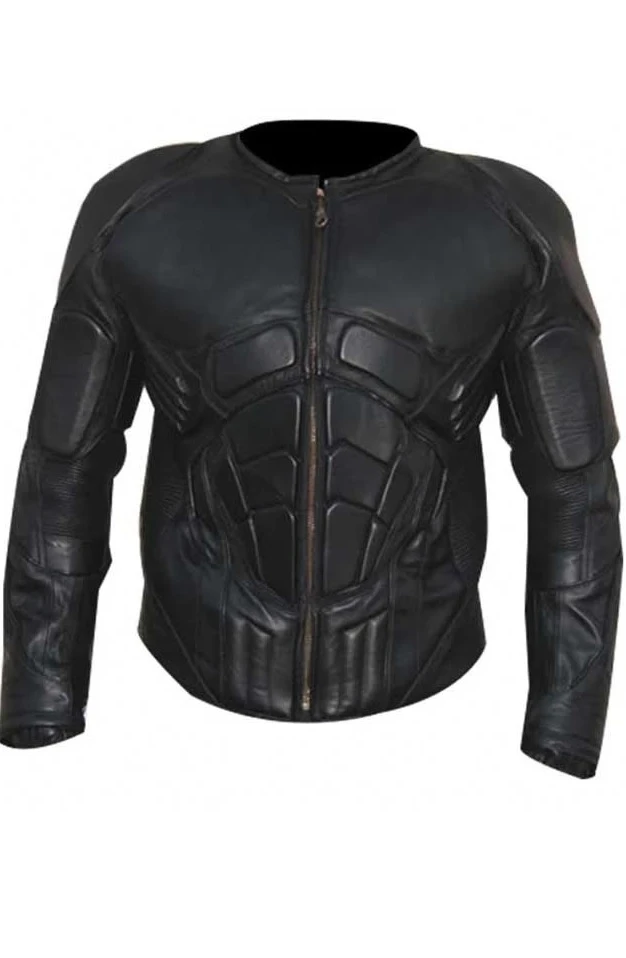 Batman leather Jacket for motorcycle (armor, suit, gear, protection moto sports equipment ) product image (3)