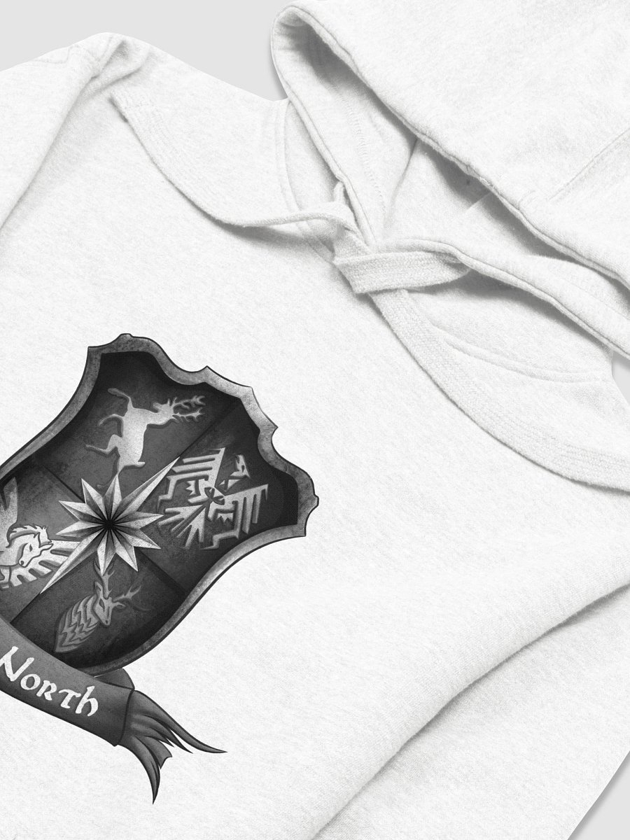 Hoodie (White) / Shield Greyscale Logo 2025 Exclusive product image (3)