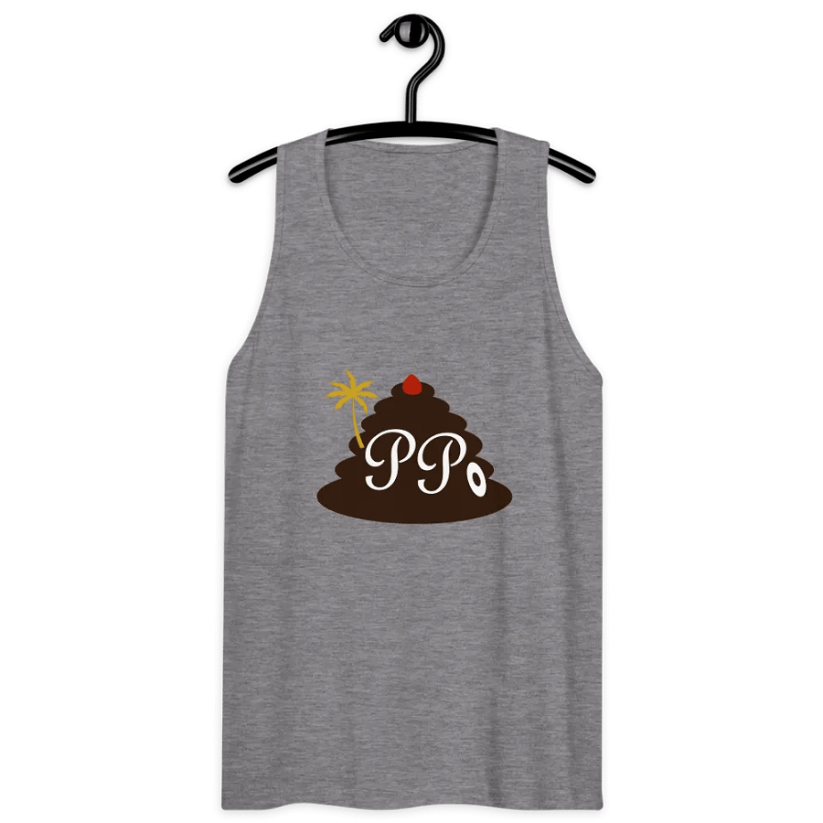 Poop Pees Classic Logo Premium Tank Top product image (66)