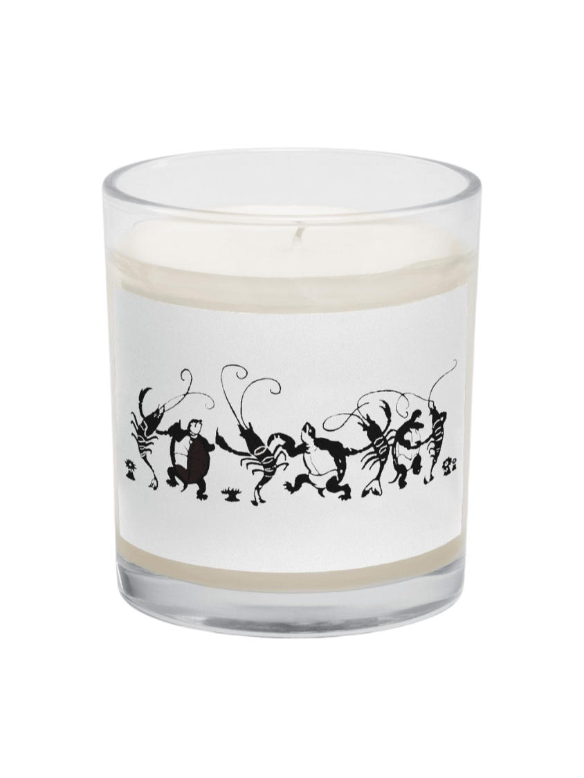 Turtles and Lobsters Dancing Soy Candle - Alice Collection product image (1)