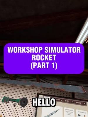 Workshop Simulator VR Restoring the ROCKET - Part 1 🎮 Workshop Simulator VR - https://www.meta.com/en-gb/experiences/workshop-simulator-vr/6305468796151199/ https://store.steampowered.com/app/2655120/Workshop_Simulator_VR #vr #workshopsimulator #workshopsimulatorvr #vrgaming #questcreatorparter #metaquest3 #metaquest3s #gaming 