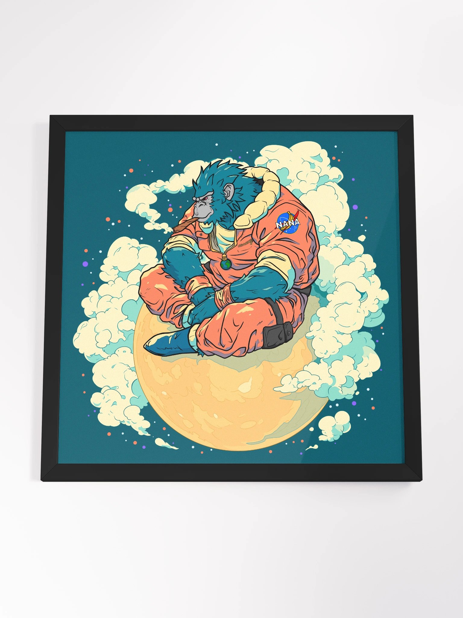 "Moonbound" – 18″ x 18″ Framed Poster product image (4)