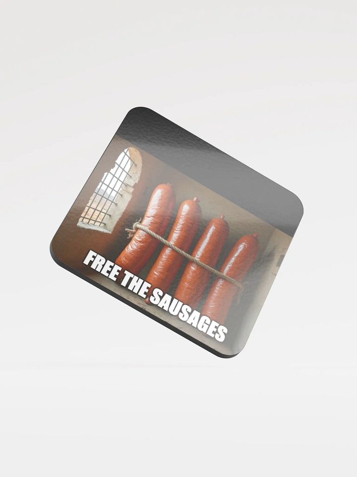 Free the Sausages Coaster product image (1)
