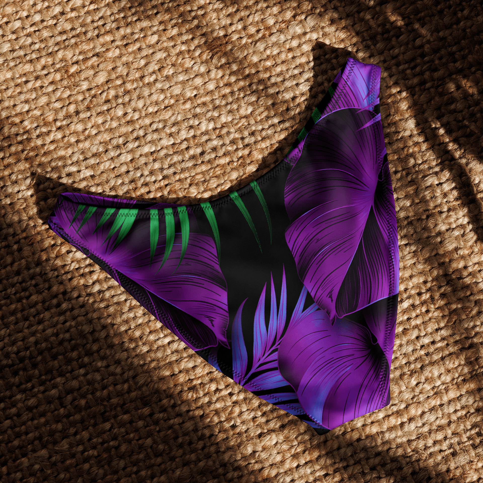 THELAZYJUNGLE All-Over Print V-Cut Bikini Bottom product image (1)