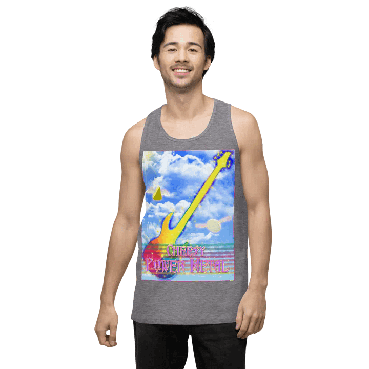 Cheesy Power Metal Tank Top product image (2)