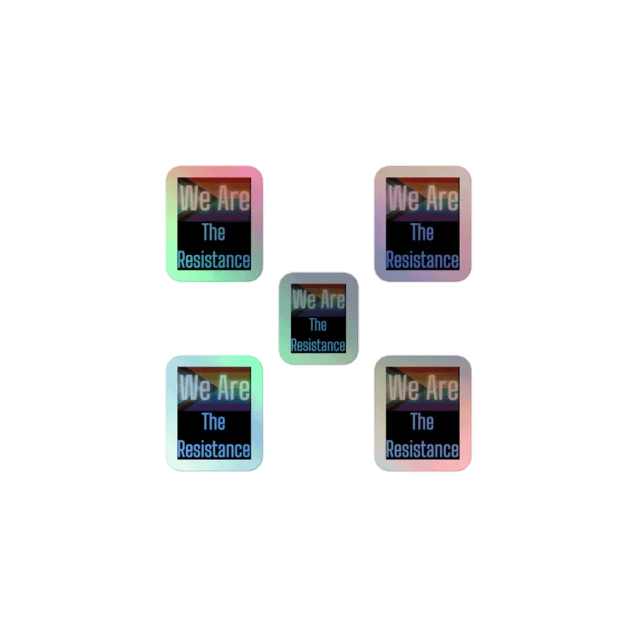 Resistors, We Are The Resistance, Holo Sticker Pack product image (1)