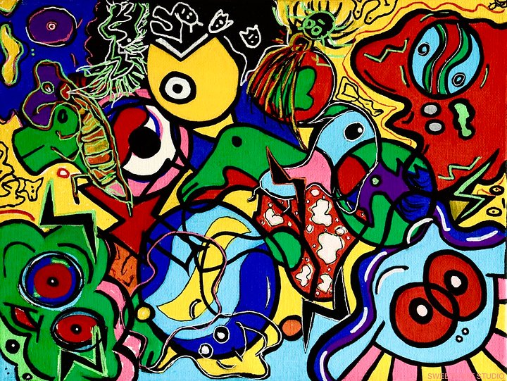 Chaos Turning Chaos | Art Print product image (1)