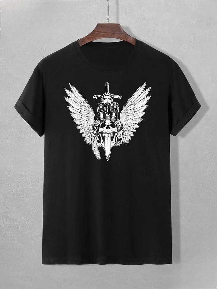 Skull Wings Unisex Premium Tee product image (1)