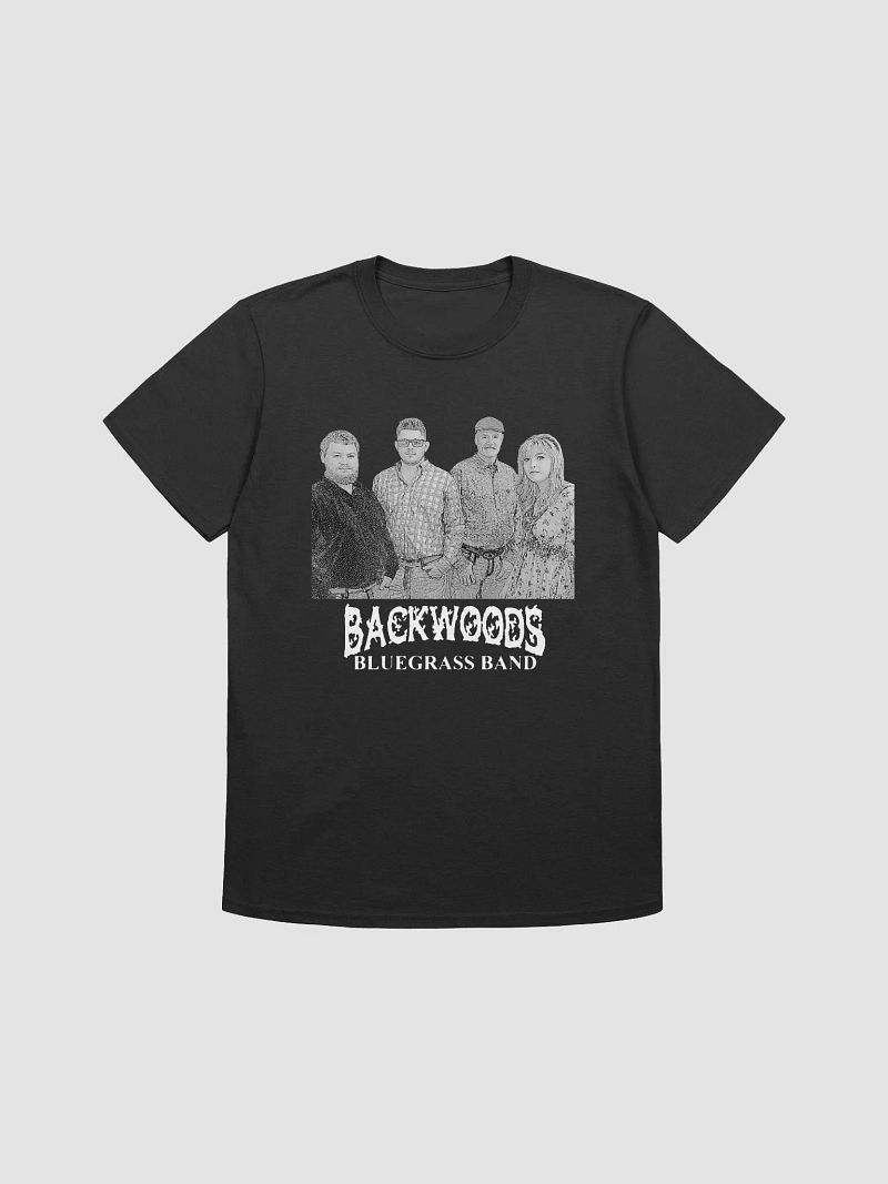 Unisex Backwoods Photo T-Shirt/ White Logo