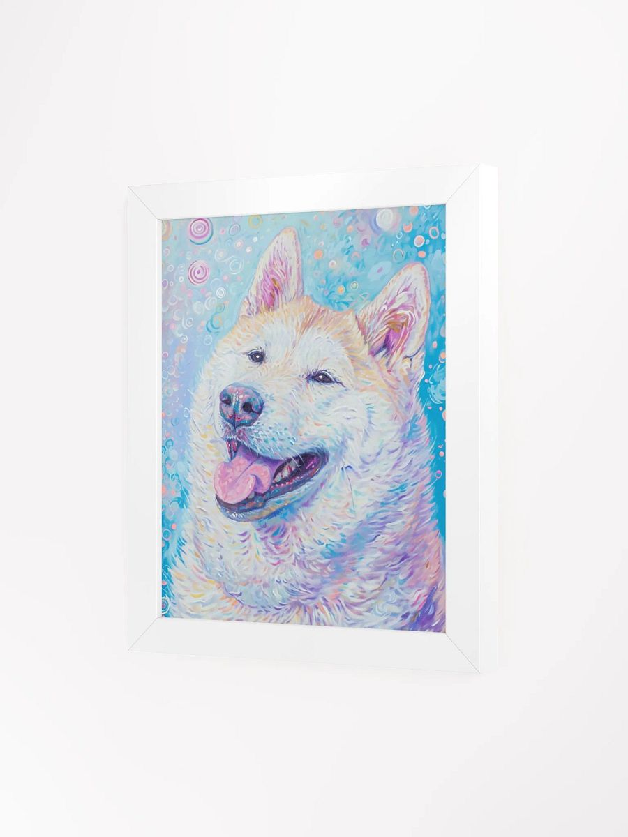 Whimsical Dog Smiles Framed Poster product image (3)