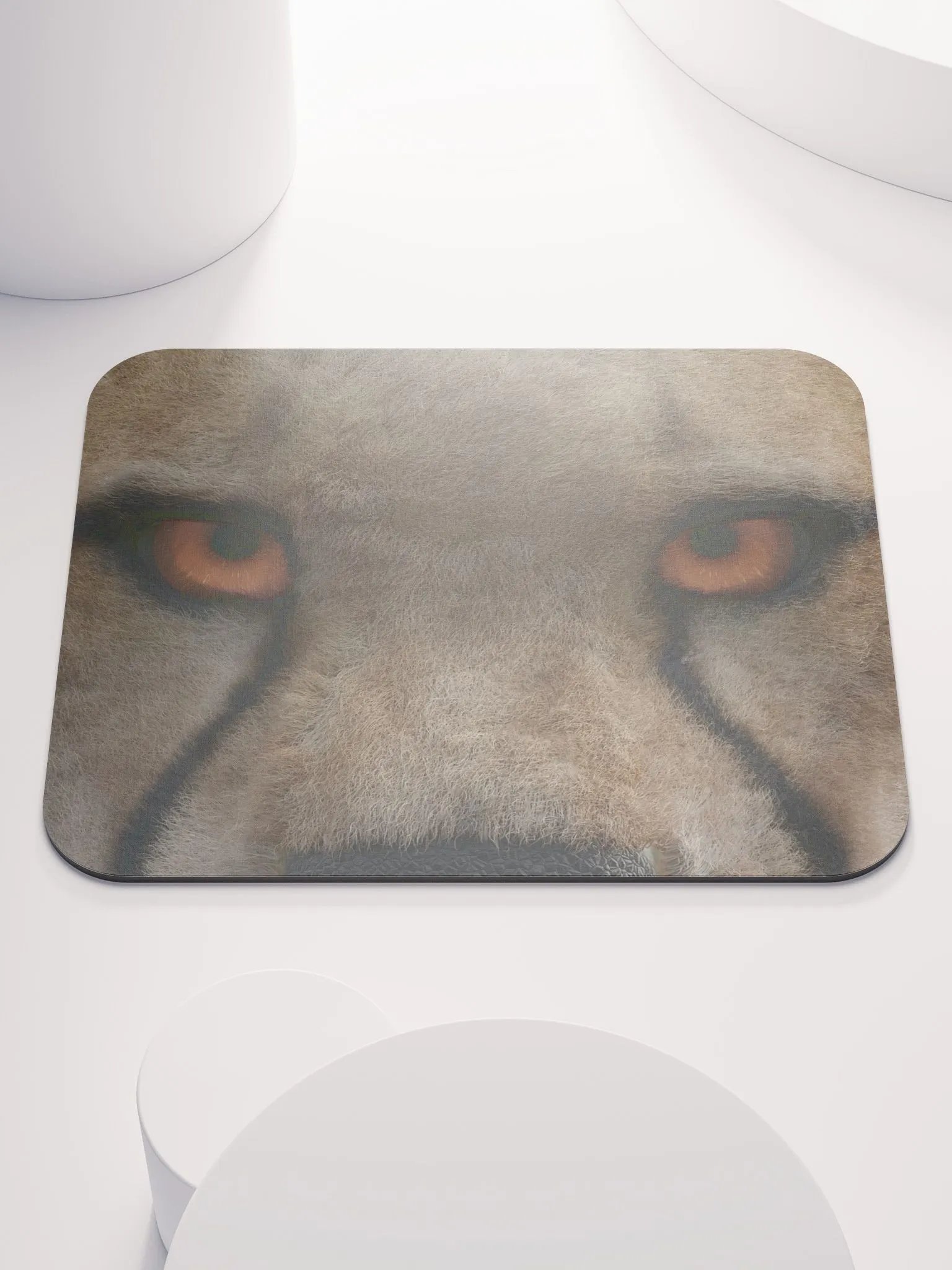 Cheetah Head - Desk Mouse Pad product image (1)
