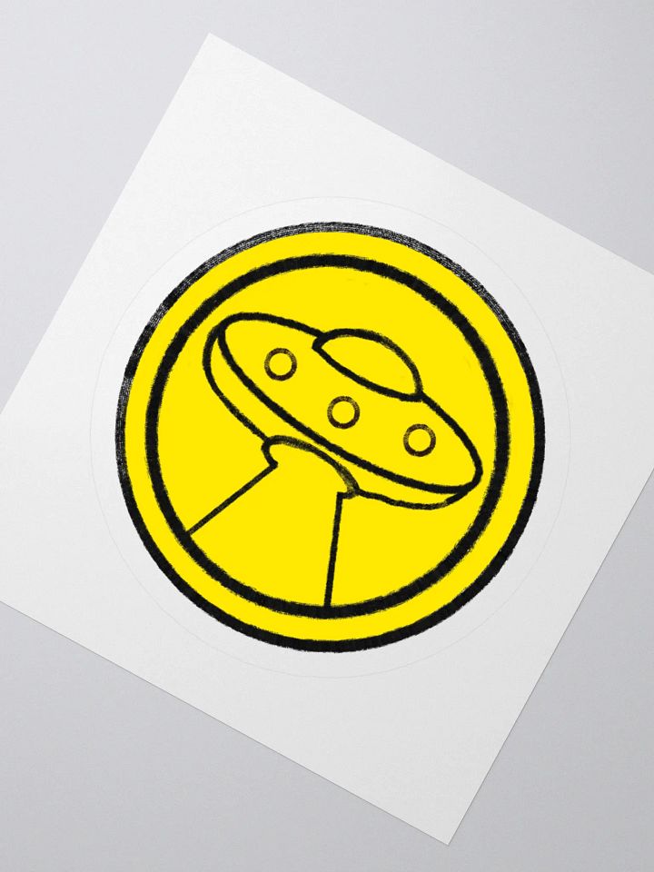 Cosmic Visitor Kiss Cut Stickers product image (4)