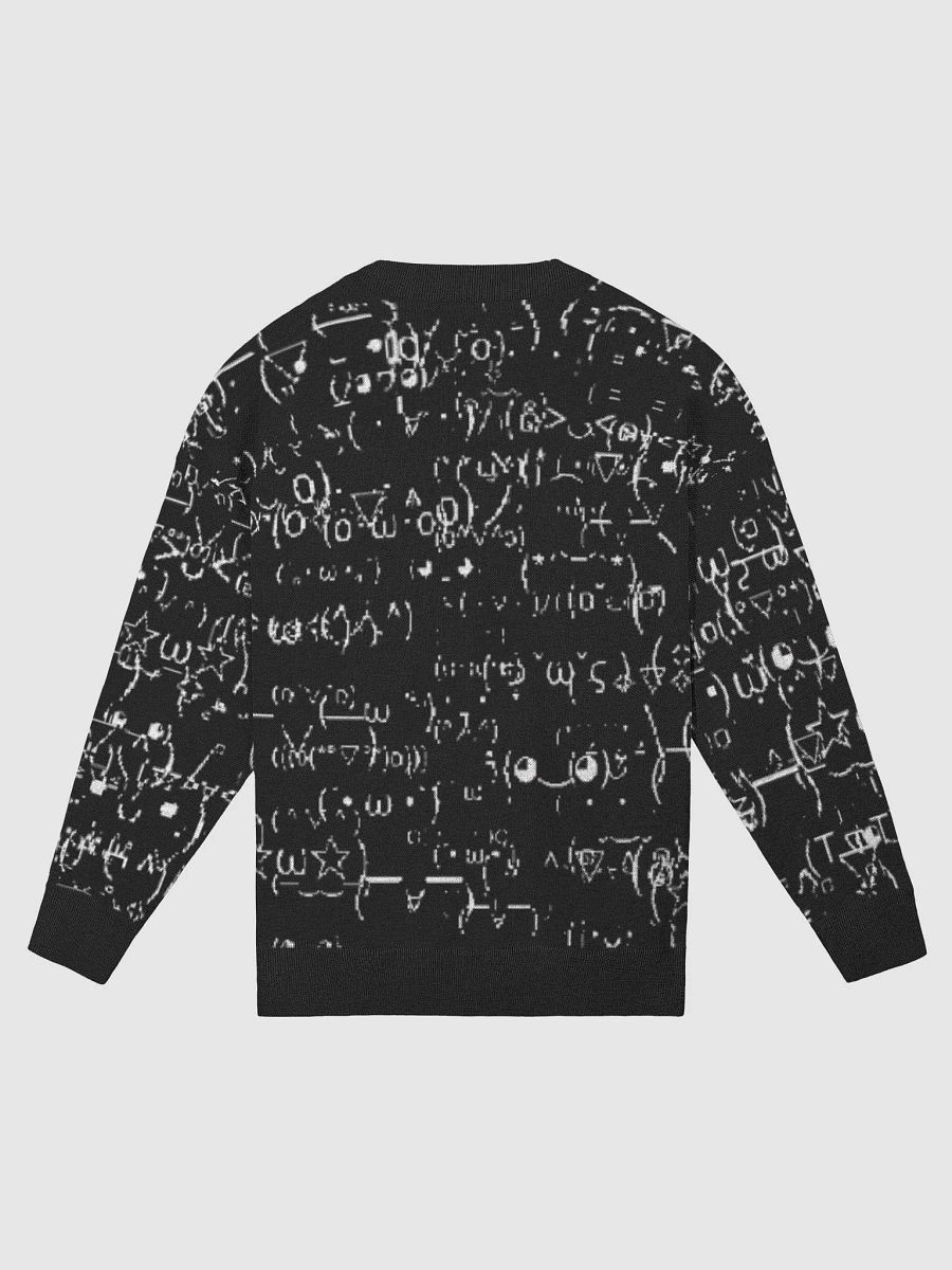 kaomoji knit sweater product image (3)