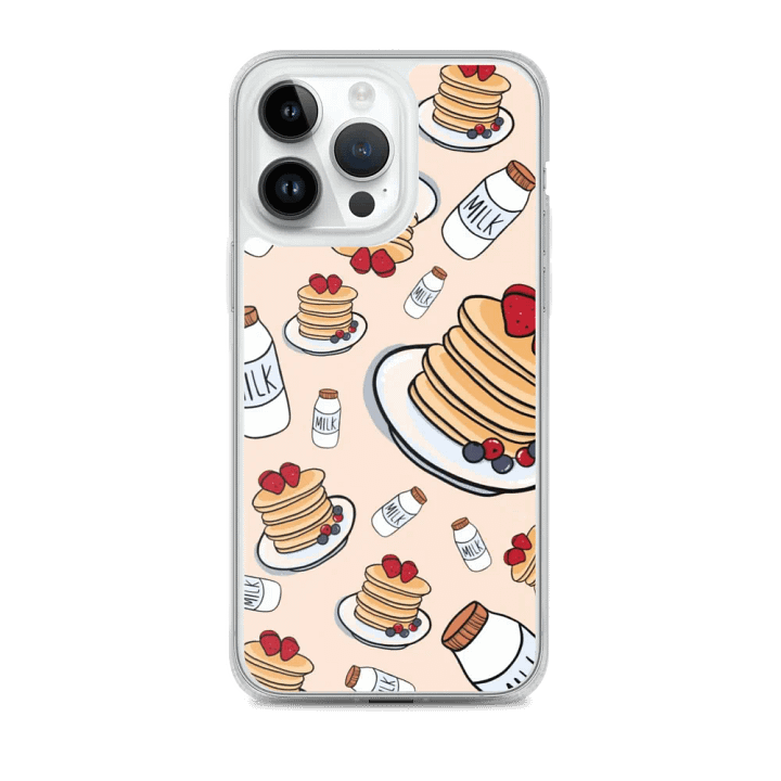 Berry Pancake Delight iPhone Case product image (2)