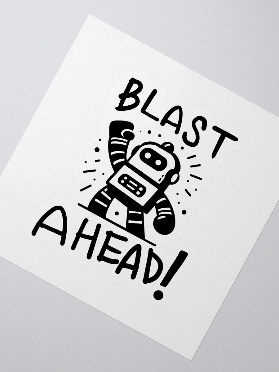 Blast Ahead Kiss Cut Stickers product image (6)