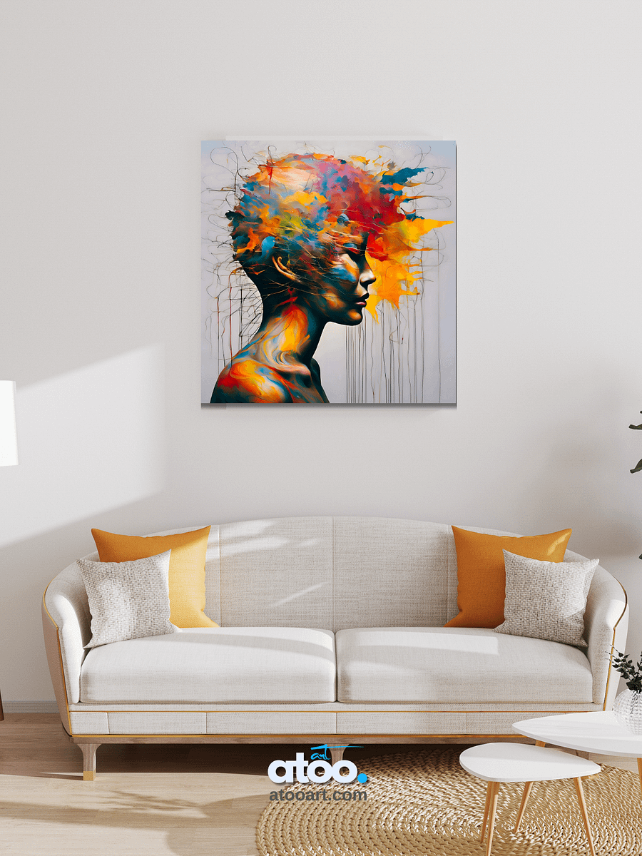Understanding Women | Filtering Beauty | Canvas Artistic Painting product image (6)