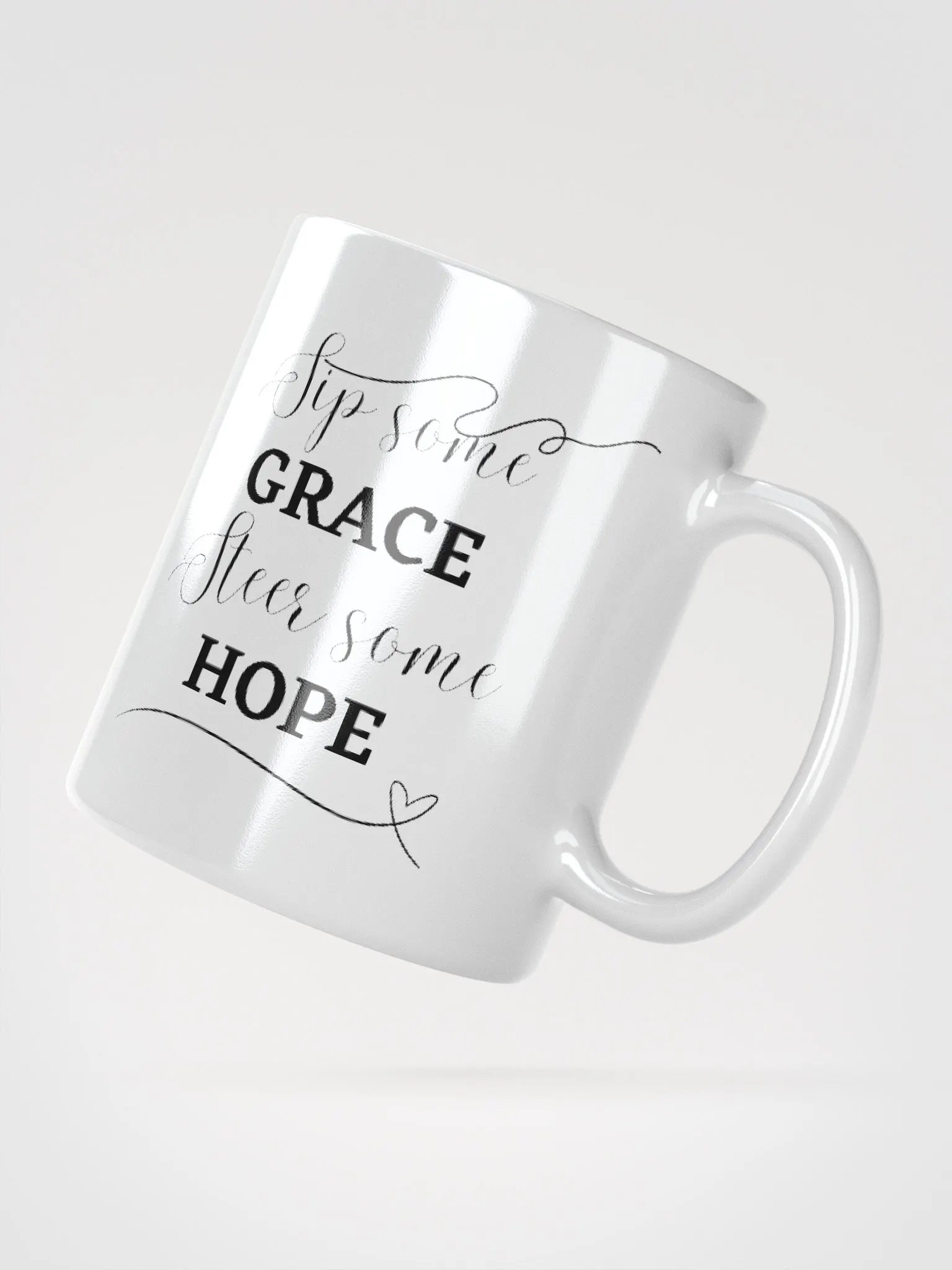 Sip some Grace Steer some Hope | Mug product image (2)